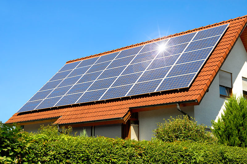 Solar panel cleaning